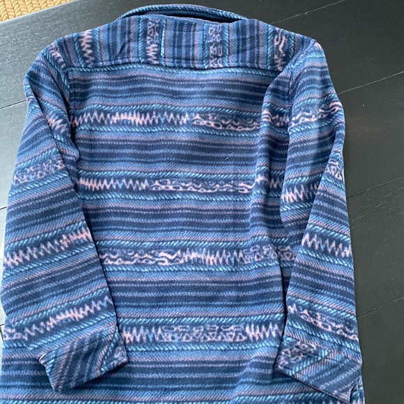 Billabong Furnace Flannel Fleece. Navy Pattern - Picture 4 of 5